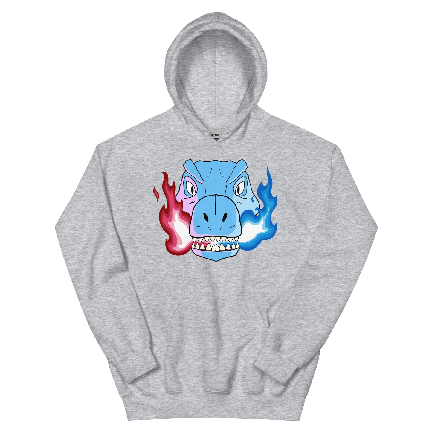 Eastinanddopey Fire Hoodie - Light