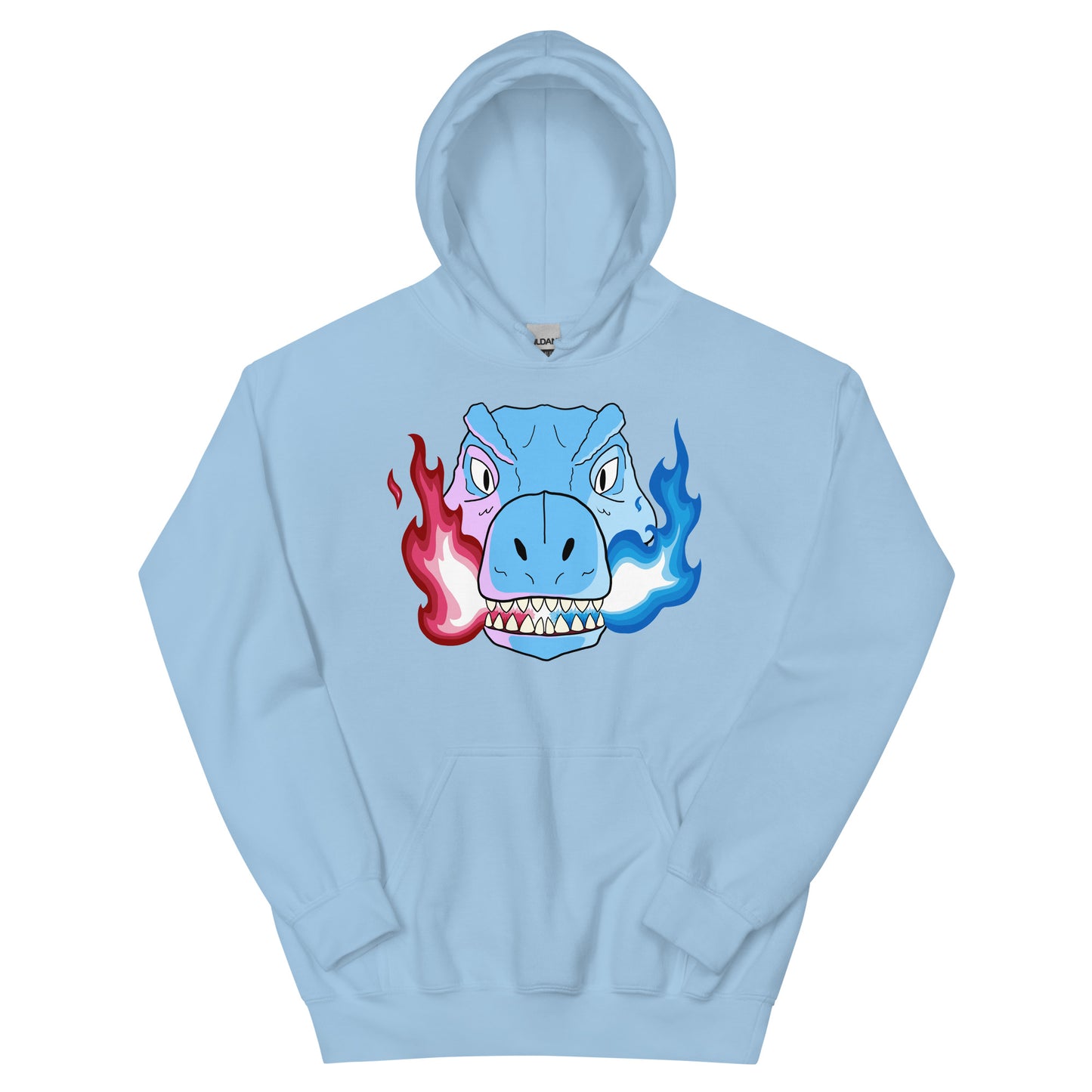 Eastinanddopey Fire Hoodie - Light